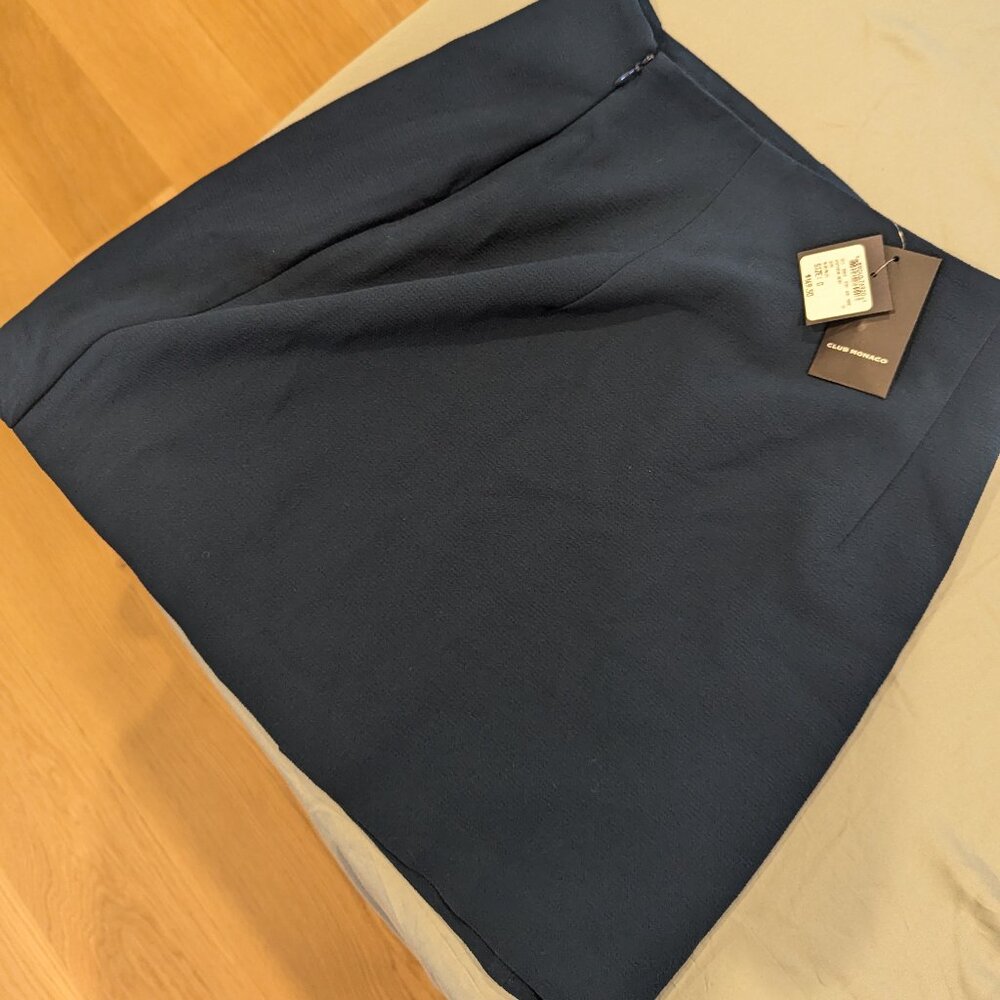 Club Monaco misty vehn skirt blue Size 0